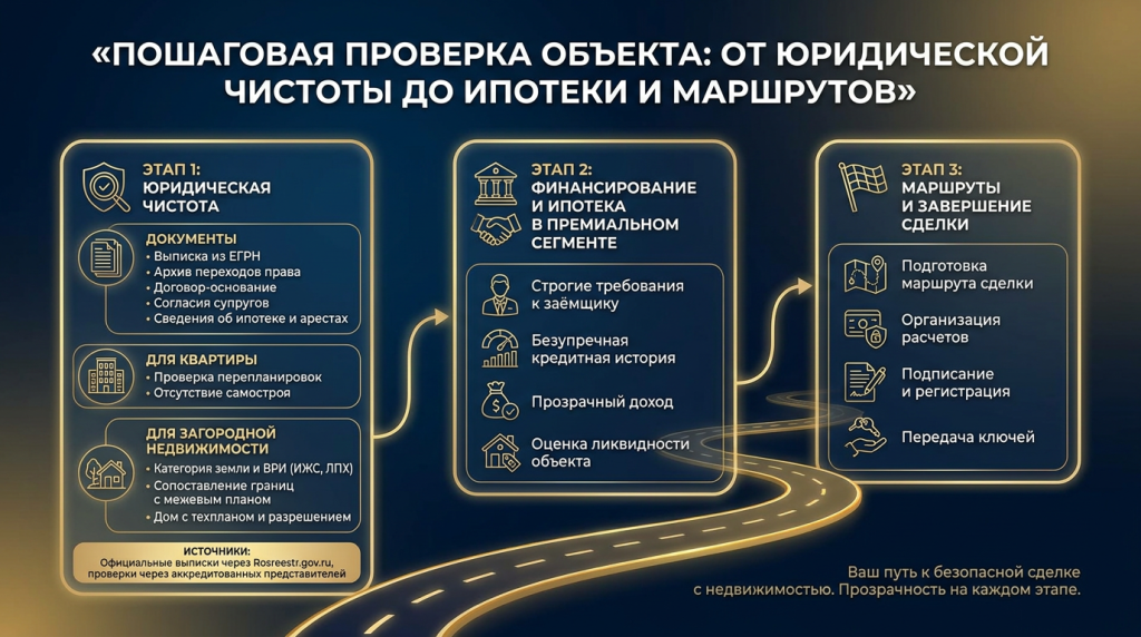 Пошаговая проверка объекта